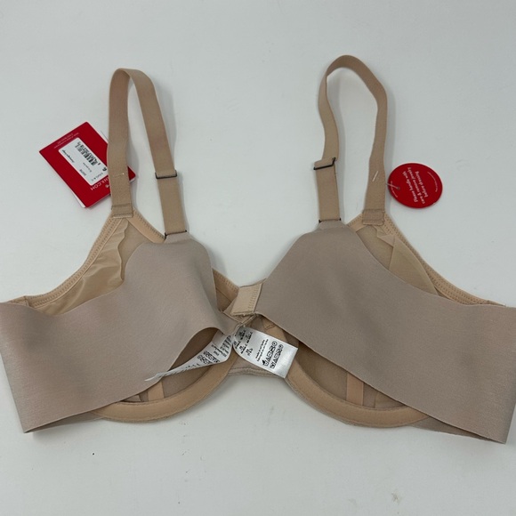 NEW Spanx Sz S D-DD Champagne Beige SheerFlex Fit To You Bra Unlined 30071R W2 - Picture 2 of 4